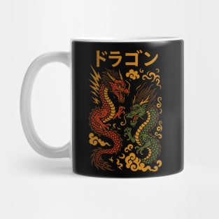 Double Dragon – Traditional Design Mug
